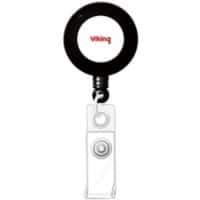 Viking Afrolmechanisme voor badge Klem Zwart 10 Stuks