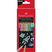 Faber-Castell Metallic Kleurpotloden Kleurenassortiment 10 Stuks
