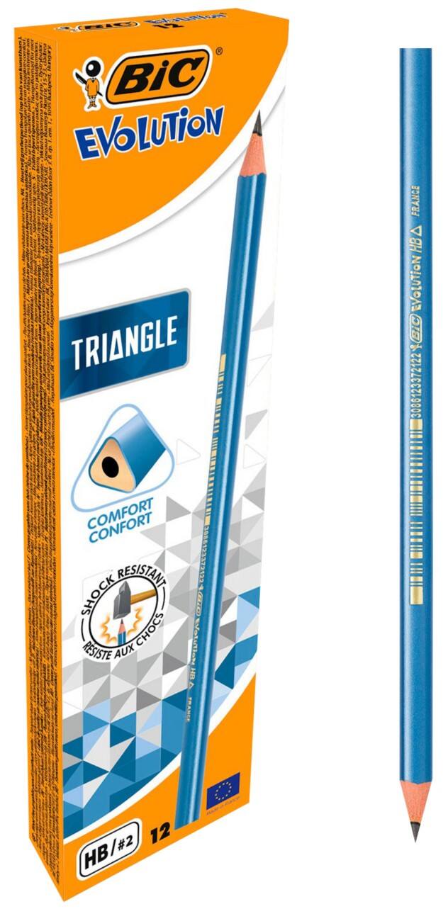 BIC Evolution Triangle Grafiet potloden 12 Stuks