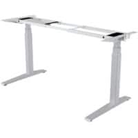 Fellowes Levado Elektrisch Hoogteverstelbaar Zit-sta-frame Rechthoekig T-Voet 1.829 (B) x 698 (D) x 1.257 (H) mm Gemelamineerde spaanplaat, PVC (Polyvinylchloride), Staal