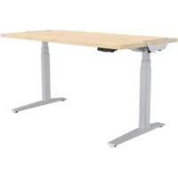 Fellowes Zit-sta Bureau Levado esdoorn 800 x 1600 x 1257 mm