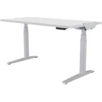 Fellowes Zit-sta Bureau Levado Wit 800 x 1800 x 1257 mm