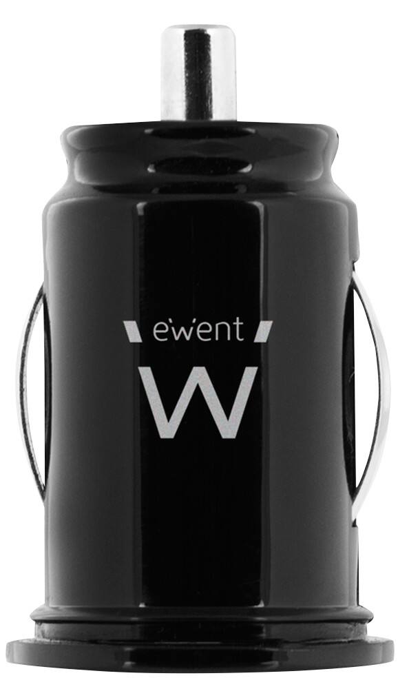 ewent EW1220 Mini autolader USB Zwart