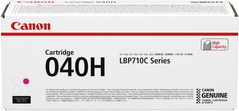 Canon 040H Origineel Tonercartridge Magenta