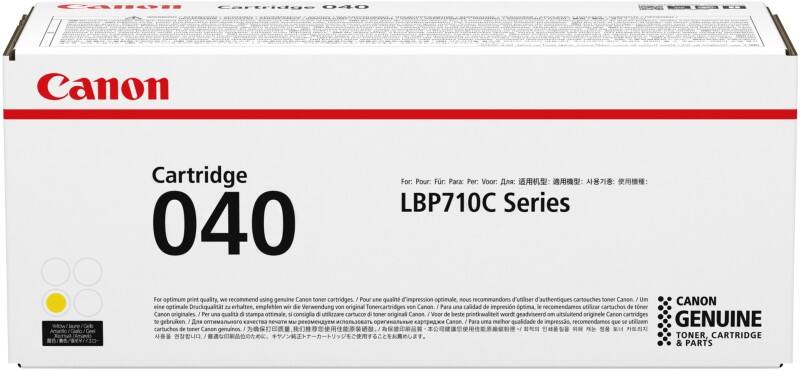 Canon 040 Origineel Tonercartridge Geel