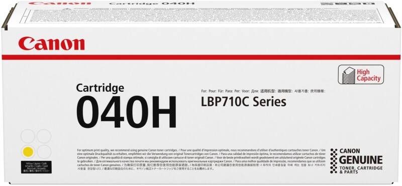 Canon 040H Origineel Tonercartridge Geel