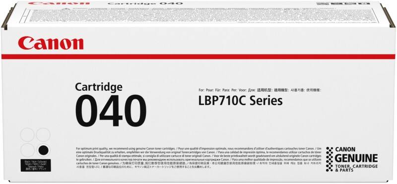 Canon 040 Origineel Tonercartridge Zwart