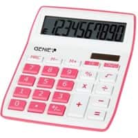 Genie Bureaurekenmachine 840 P 10-cijferige display 30 x 106 mm Roze