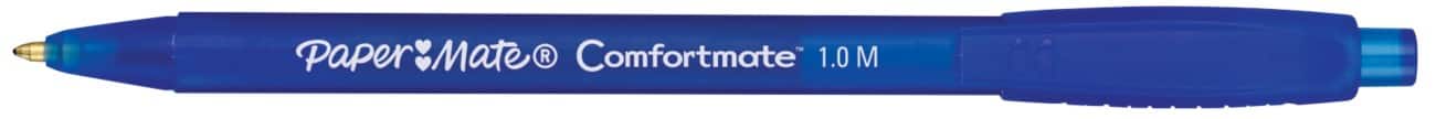PaperMate Comfortmate Balpen Blauw 12 Stuks
