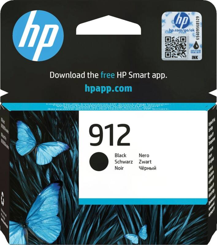 HP 912 originele inktcartridge 3YL80AE zwart