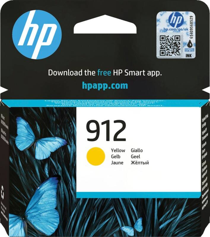 HP 912 originele inktcartridge 3YL79AE geel