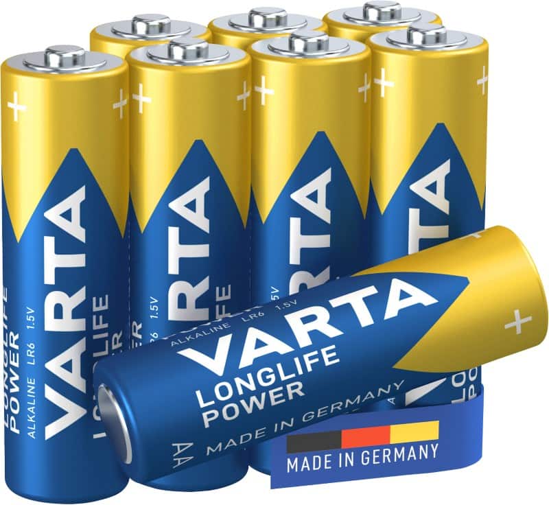 VARTA Batterij Longlife Power AA 2960 mAh Alkaline 1.5 V 8 Stuks
