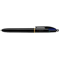 BIC 4 Colours Balpen Zwart, Blauw, Groen, Rood Medium 0.32 mm Navulbaar