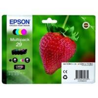 Epson 29 Origineel Inktcartridge T29864511 Zwart, cyaan, magenta, geel Multipack 4 Stuks