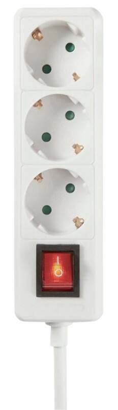 Nedis verlengsnoer EXSO315F2WT wit 1,5 m