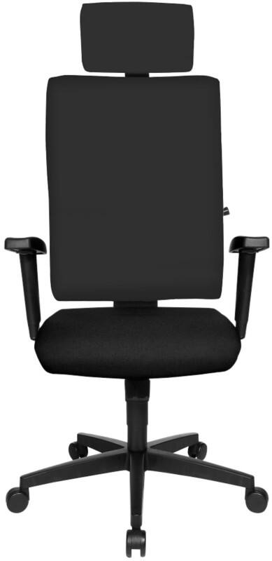 TOPSTAR Ergonomische stoel Synchroonmechanisme Stof In hoogte verstelbare armleuning Zwart 110 kg Light Star 30