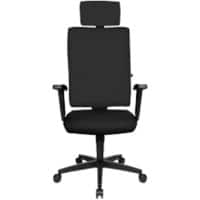 TOPSTAR Ergonomische stoel Synchroonmechanisme Stof In hoogte verstelbare armleuning Zwart 110 kg Light Star 30