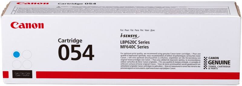Canon 054 Origineel Tonercartridge Cyaan