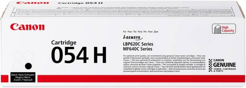 Canon 054H Origineel Tonercartridge Black