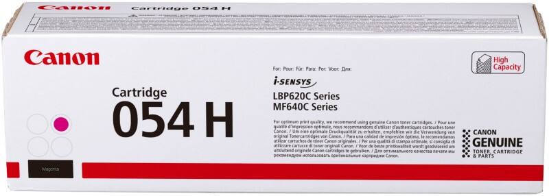 Canon 054H Origineel Tonercartridge Magenta