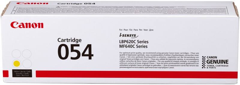 Canon 054 Origineel Tonercartridge Geel