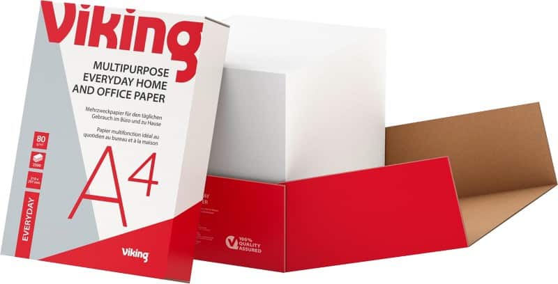 Viking Everyday A4 Kopieerpapier 80 g/m² Glad Helderwit 153 CIE 2500 Vellen