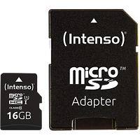 Intenso Micro SDHC Geheugenkaart UHS-I Premium 16 GB