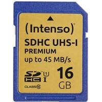 Intenso SDHC Geheugenkaart UHS-I Premium 16 GB