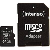 Intenso Micro SDHC Geheugenkaart UHS-I Premium 64 GB