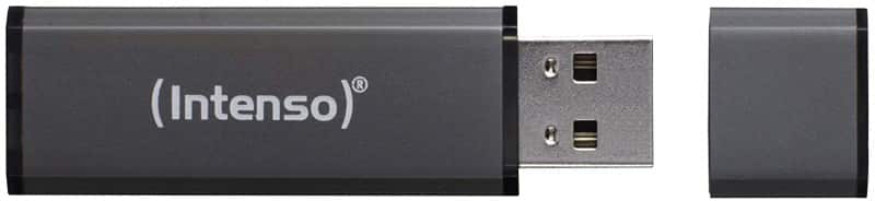 Intenso USB 2.0 USB-stick Alu Line 64 GB Antraciet