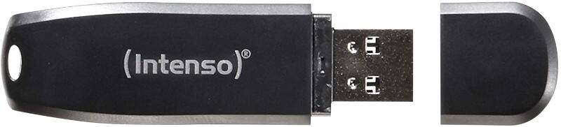 Intenso USB 3.2 USB-stick Speed Line 128 GB Zwart