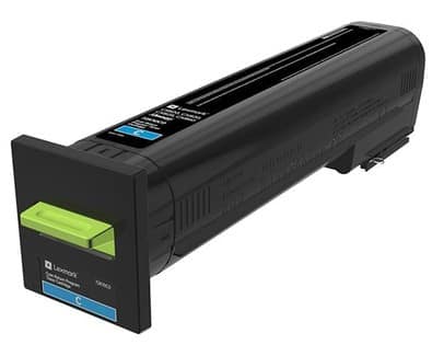 Lexmark Origineel Tonercartridge 72K20C0 Cyaan