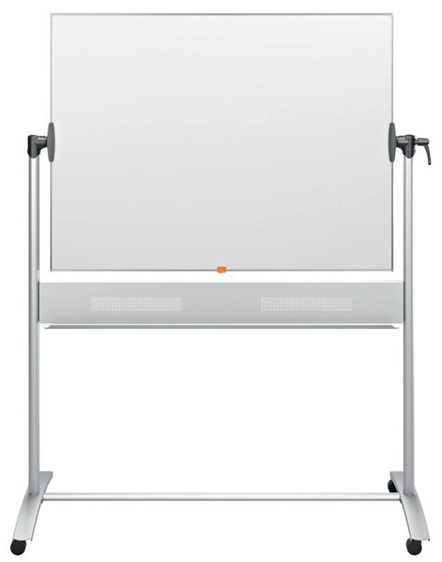 Nobo Magnetisch Whiteboard MobielKantelbaar whiteboard Gelakt staal 120 x 90 cm