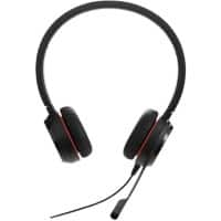 Jabra Evolve 20 SE MS Bedrade Stereo Headset Over-Hoofd USB Met microfoon Zwart