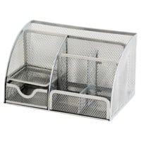 Viking Bureau organizer Zilver Draadgaas 22,2 x 14 x 12,5 cm