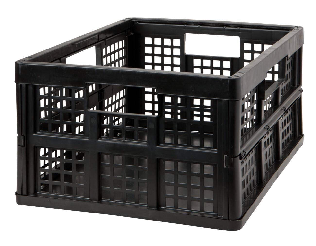 Really Useful Box Vouwkrat 68503700 Zwart Polypropyleen 47,5 x 34,5 x 23,5 cm 5 Stuks