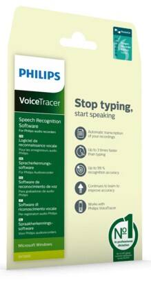 Philips Spraakherkenningssoftware DVT2805