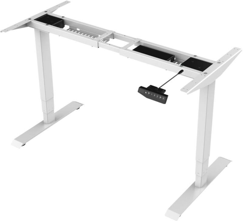 euroseats Zit-sta-frame Rechthoekig T-Voet 1.800 (B) x 600 (D) x 1.250 (H) mm Metaal