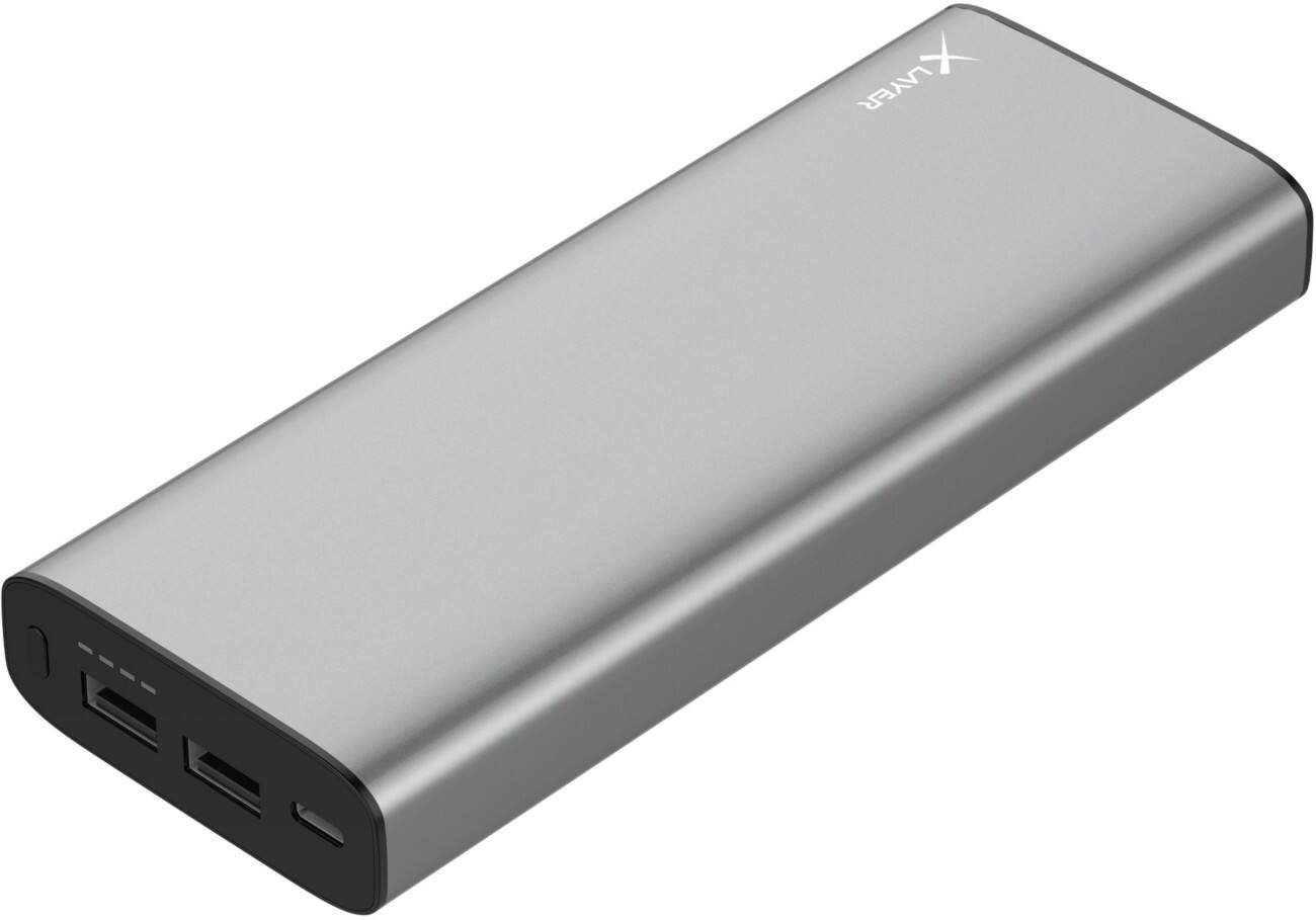 XLayer Powerbank Plus MacBook 20100mAh Space grey