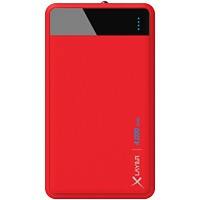 XLayer Powerbank Colour Line 4000mAh Rood