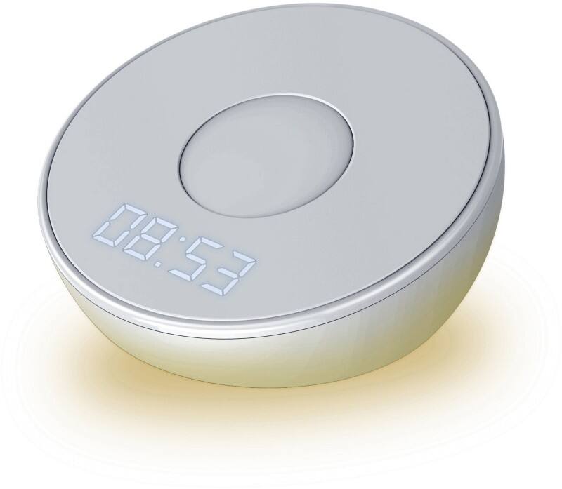 XLayer Qi Draadloze Lader Klok Licht 215765 Wit