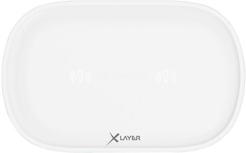 XLayer Qi Draadloos OpLaadstation 215759 Wit