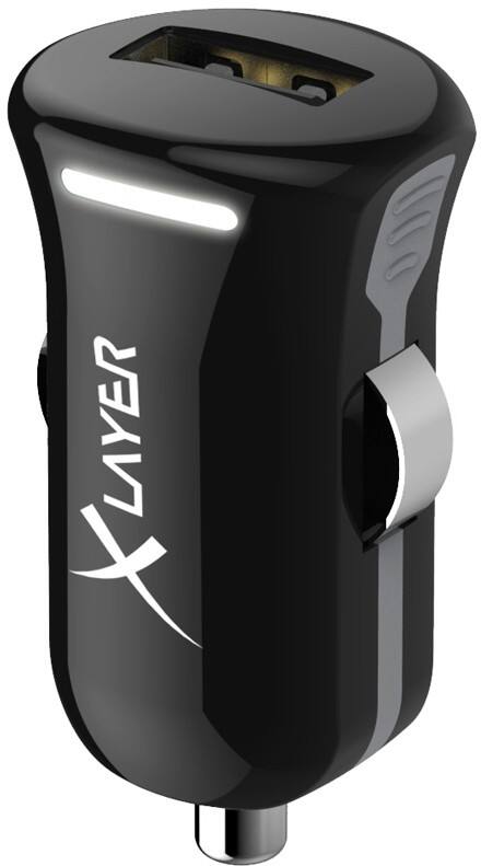 XLAYER 214102 USB-autolader Zwart