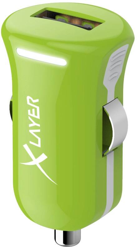 XLAYER 214104 USB-autolader Groen