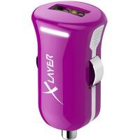 XLAYER 214108 USB-autolader Paars