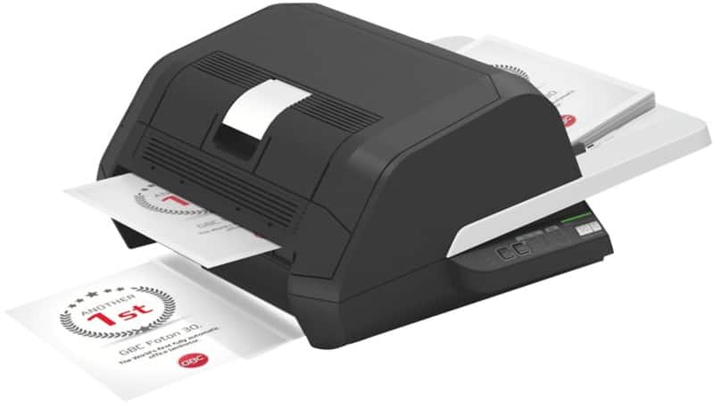 GBC Foton 30 Automatic A3 A3 Lamineerapparaat 700 mm/min 4 min. opwarmtijd 125 (2 x 125 micron)