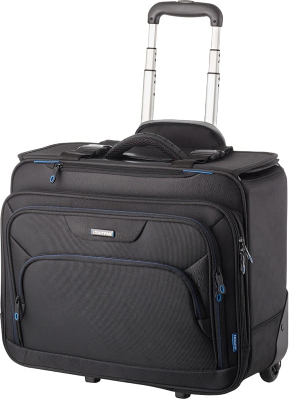 LIGHTPAK PIONEER Reiskoffer Polyester 47 x 38 x 27 cm zwart