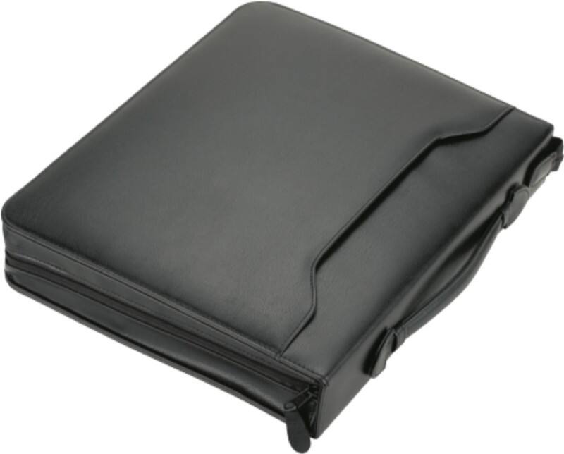 Alassio conferentiemap AREZZO 30 x 6 x 36 cm zwart