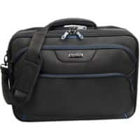 Lightpak laptoptas LIMA 17 inch polyester zwart 44 x 13 x 31 mm