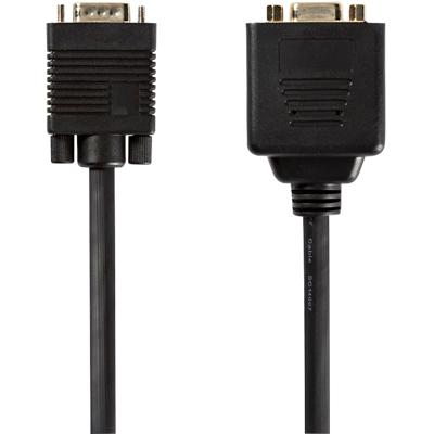 nedis CCGP59120BK02 VGA kabel 0,2m Zwart